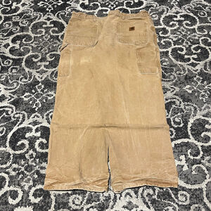 Men's Carhartt Cargo Pants Waist 42 Brown Tan